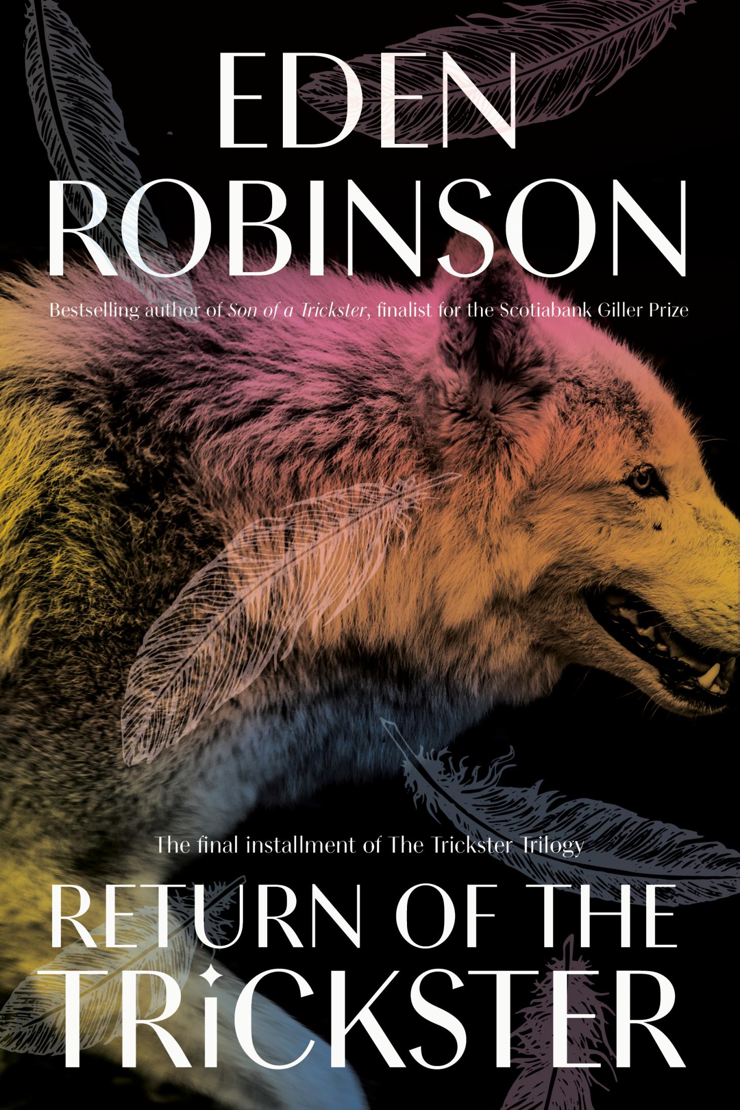 Book cover of Eden Robinson's novel Return of the Trickster.