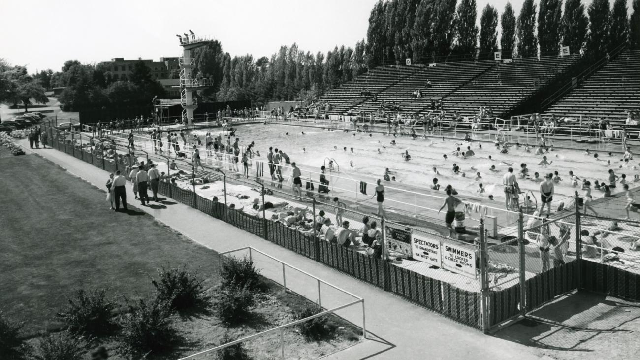 The Empire Pool in its early years